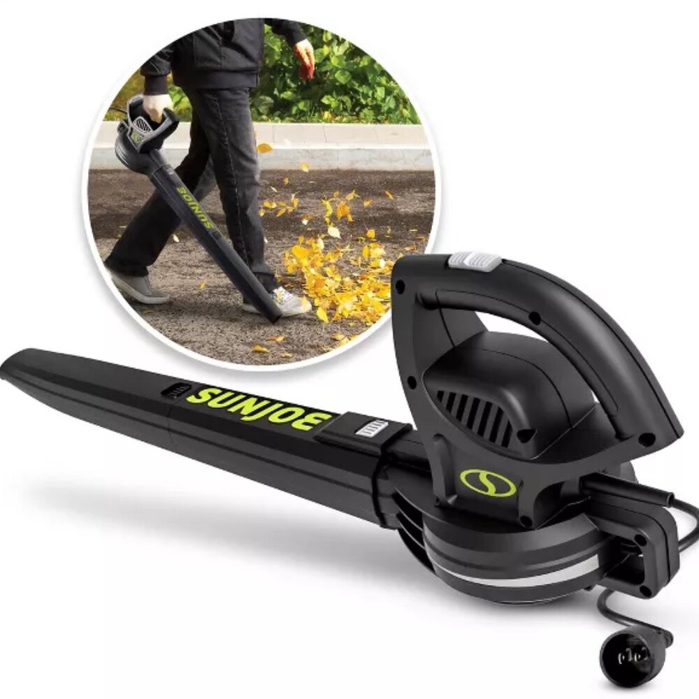 Sun Joe 6-Amp 155 Max MPH All-Purpose, Compact Electric Blower